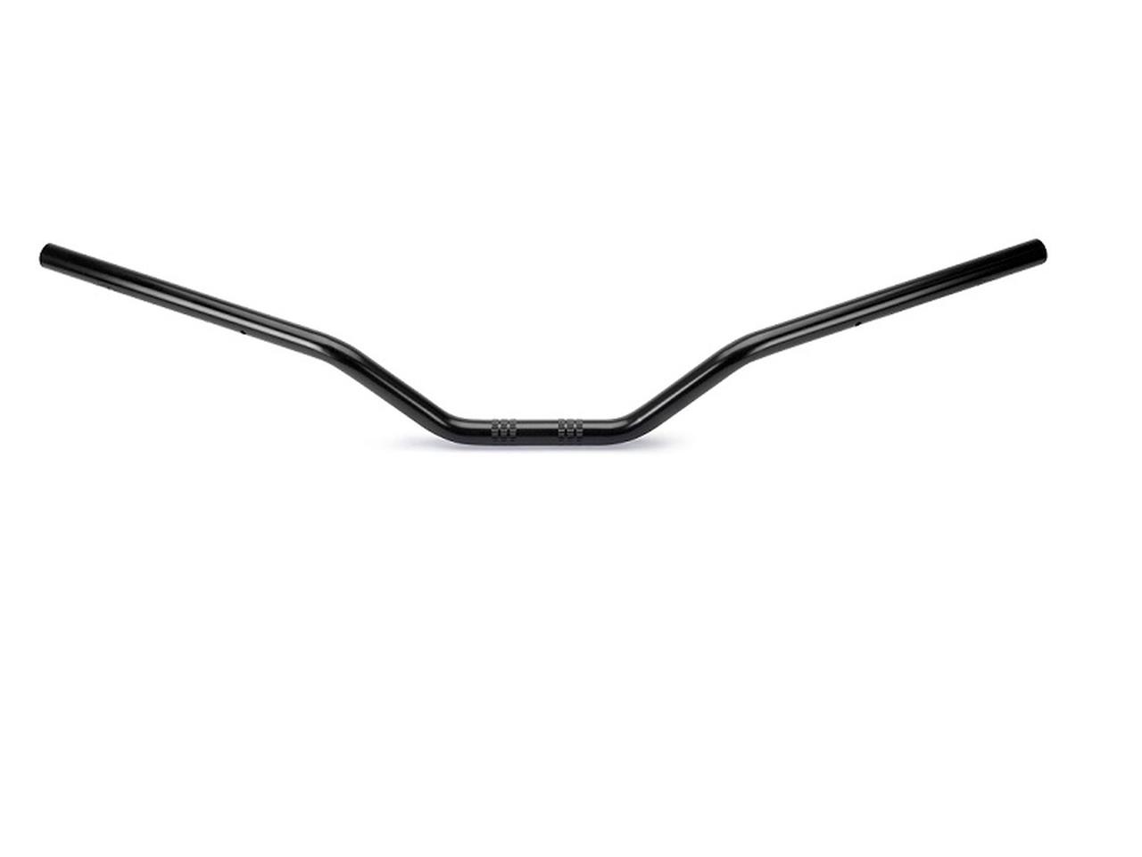 Guidon diam.28.6mm sans barre marque Domino Ducati Scrambler High couleur noir