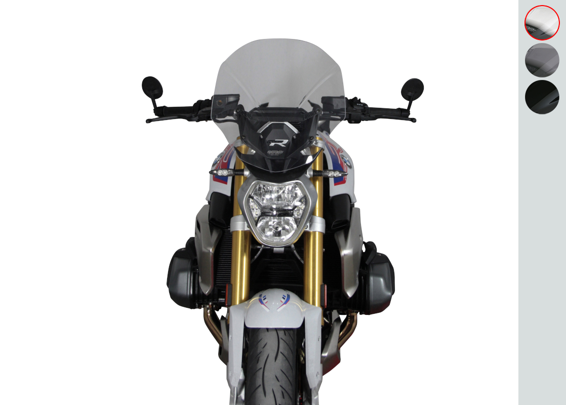 Bulle marque MRA Touring TM BMW R1250R