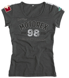 T-shirt MOTOREX Classic Line gris femme