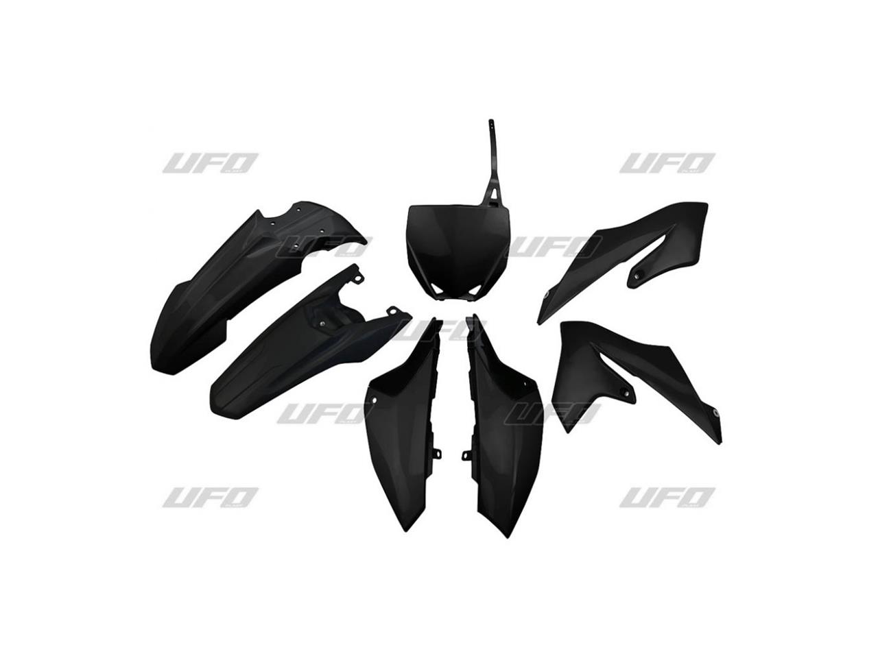 Kit plastiques marque UFO Yamaha YZ 65 noir
