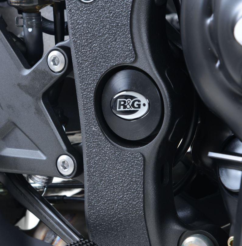 Insert de cadre marque R&G RACING noir Kawasaki ZX10R