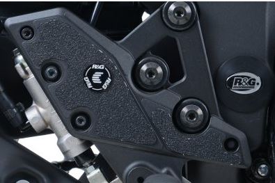 Adhésif anti-frottement marque R&G RACING cadre noir 4 pièces Honda CBR300R