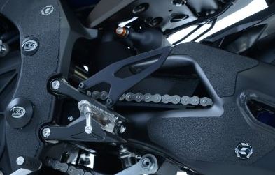 Adhésif anti-frottement marque R&G RACING cadre/bras oscillant noir 4 pièces Yamaha YZF-R1/R1M