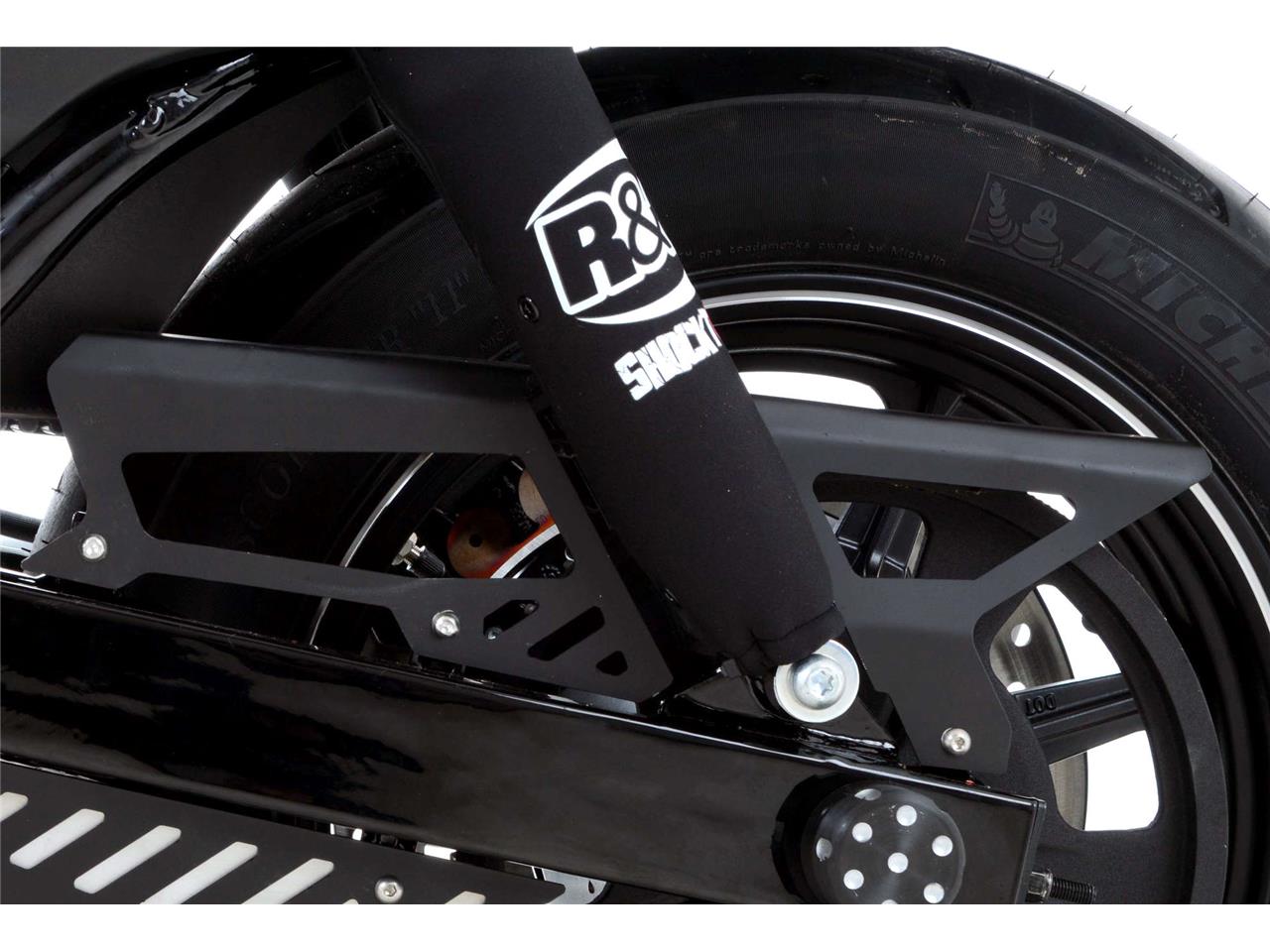 Protection de courroie supérieure R&G RACING noir | Harley Davidson XG STREET 750