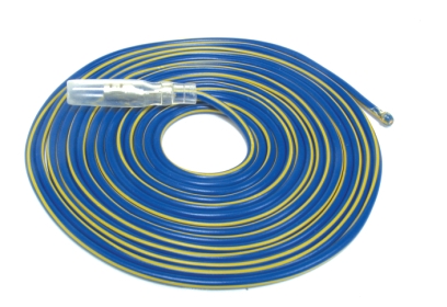 Câble compte-tours marque Koso type A jaune/bleu