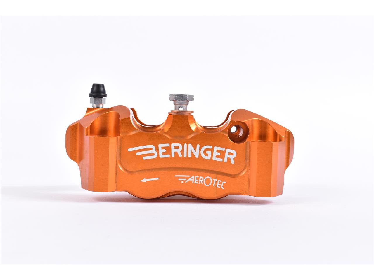 Étrier de frein radial gauche Beringer Aerotec® 4 pistons diamètre 32mm entraxe 100mm couleur orange