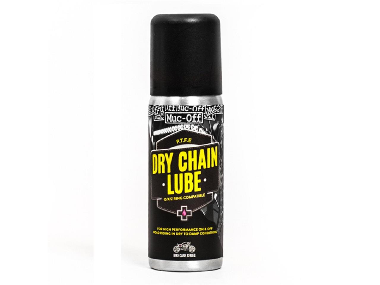 Lubrifiant chaîne marque Muc-off Dry PTFE Chain Lube 50ml