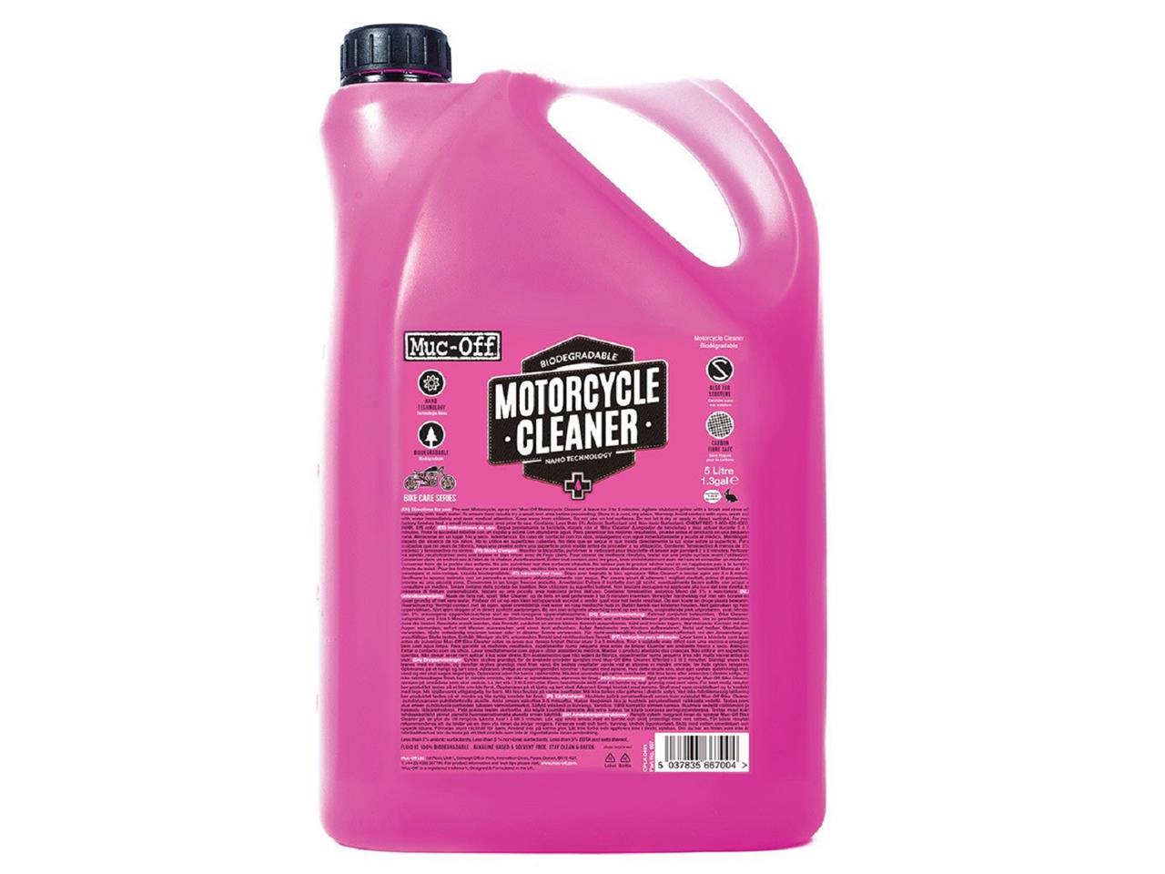 Nettoyant marque Muc-off Motorcycle Cleaner bidon 5L