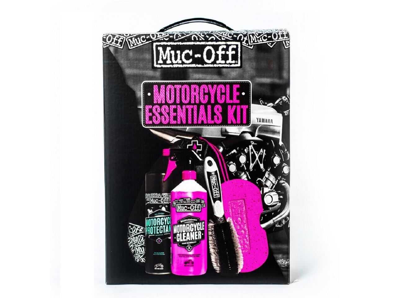 Kit entretien MUC-OFF Motorcycle Essentials Kit