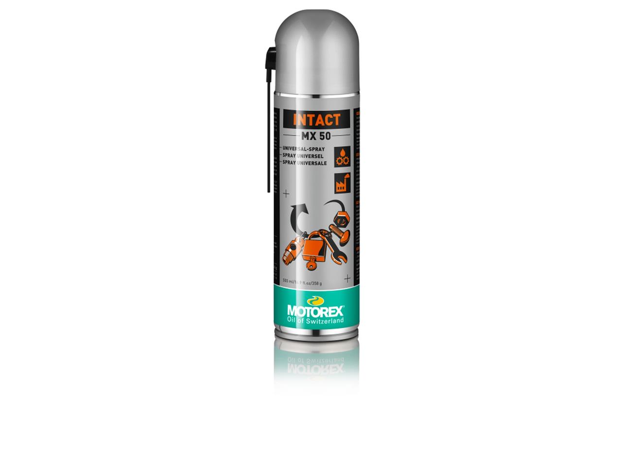 Lubrifiant marque Motorex Intact MX 50 spray 500ml