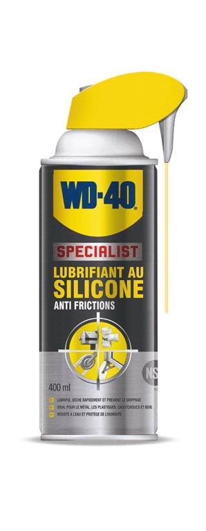 Lubrifiant silicone WD-40 400ml Système Pro