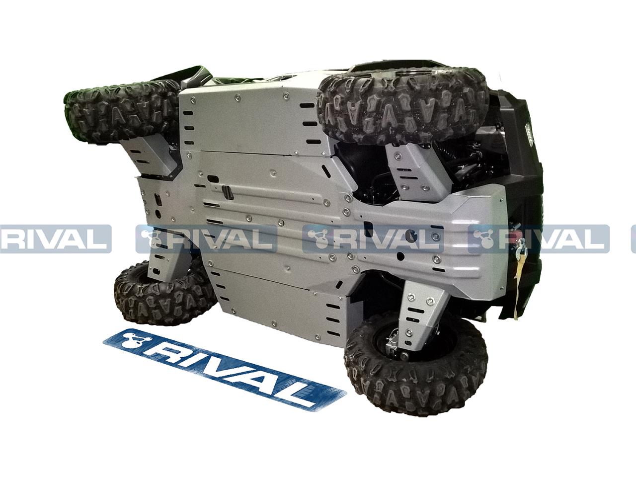Sabot marque RIVAL - alu 4mm CF Moto Uforce 500/800