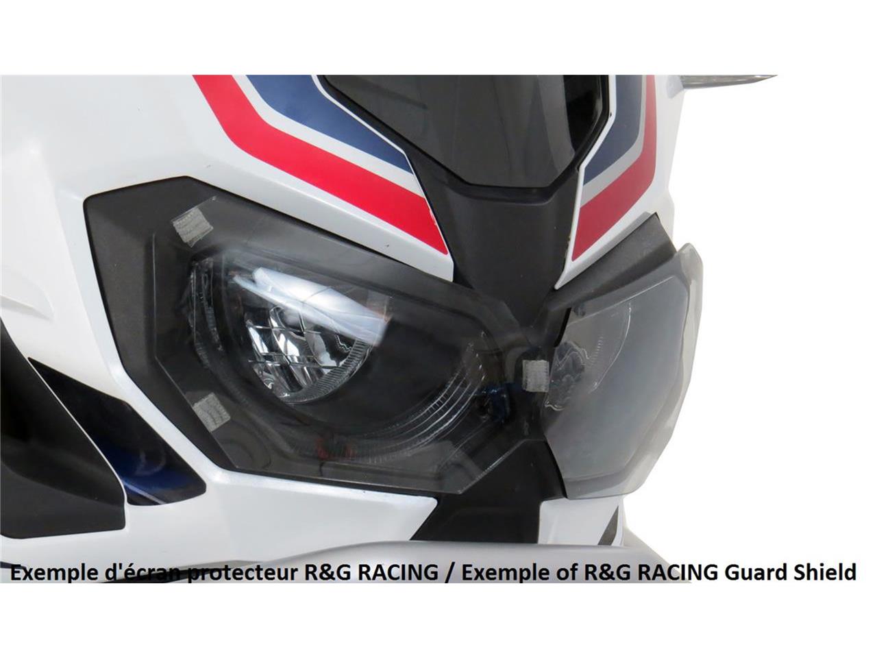 Ecran de protection feu avant marque R&G RACING translucide