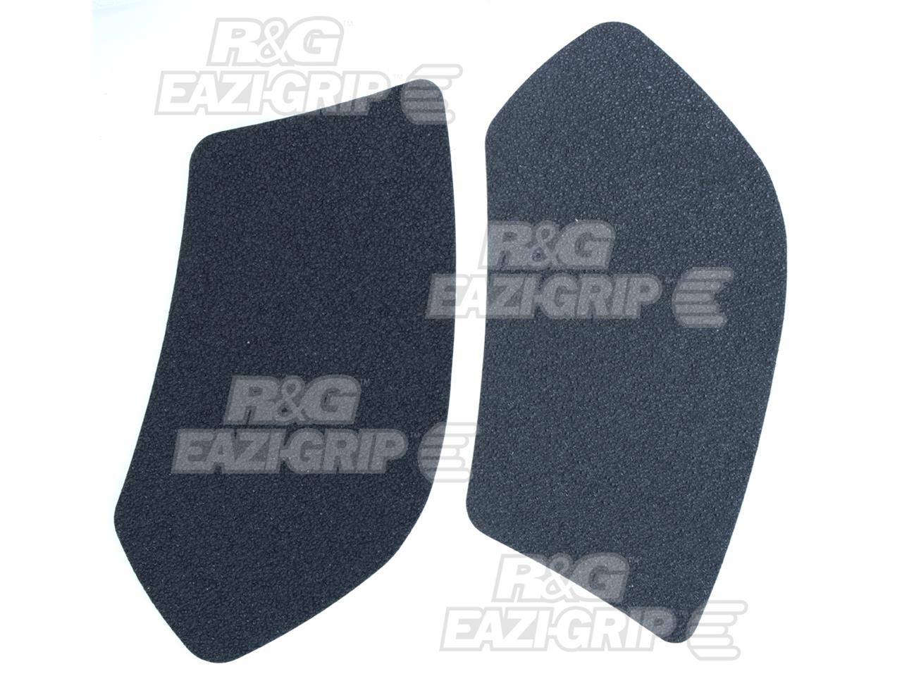 Kit grip de réservoir marque R&G RACING 2 pièces noir