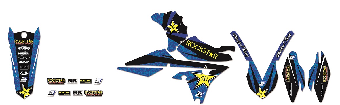 Kit déco Blackbird Rockstar Energy