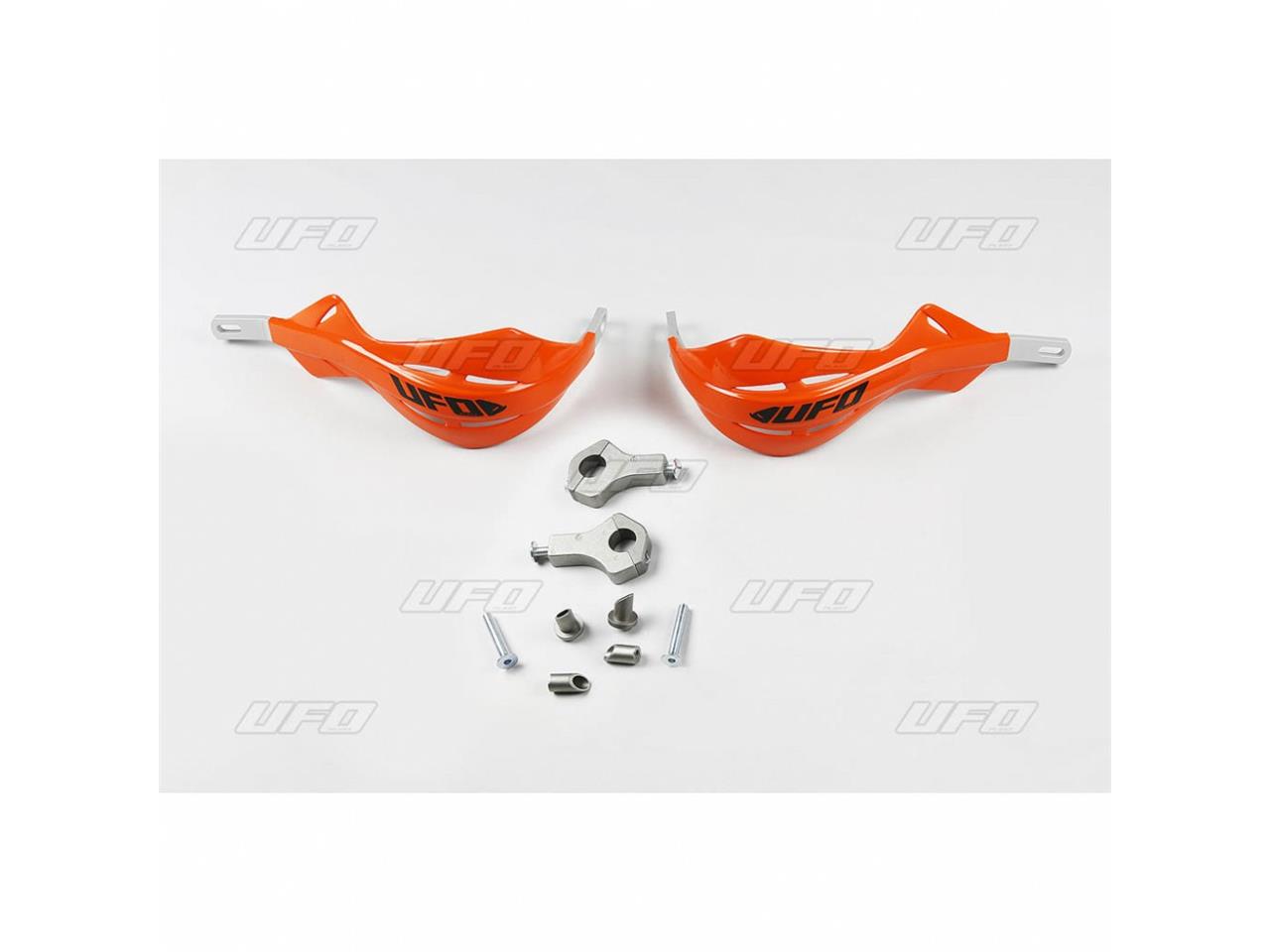 Protège-mains marque UFO Alu couleur orange KTM