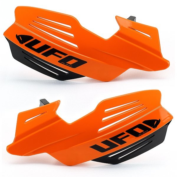 Protège-mains marque UFO Vulcan couleur orange fluo
