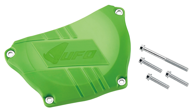 Protège carter embrayage marque UFO vert