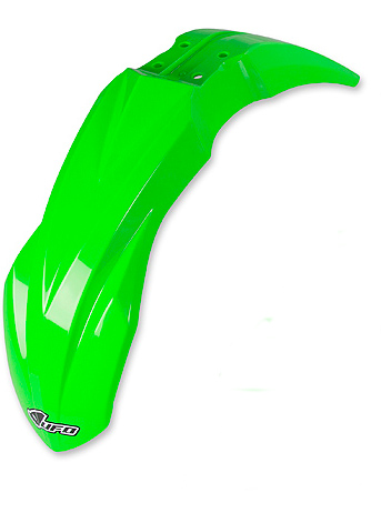 Garde-boue avant marque UFO couleur vert fluo
