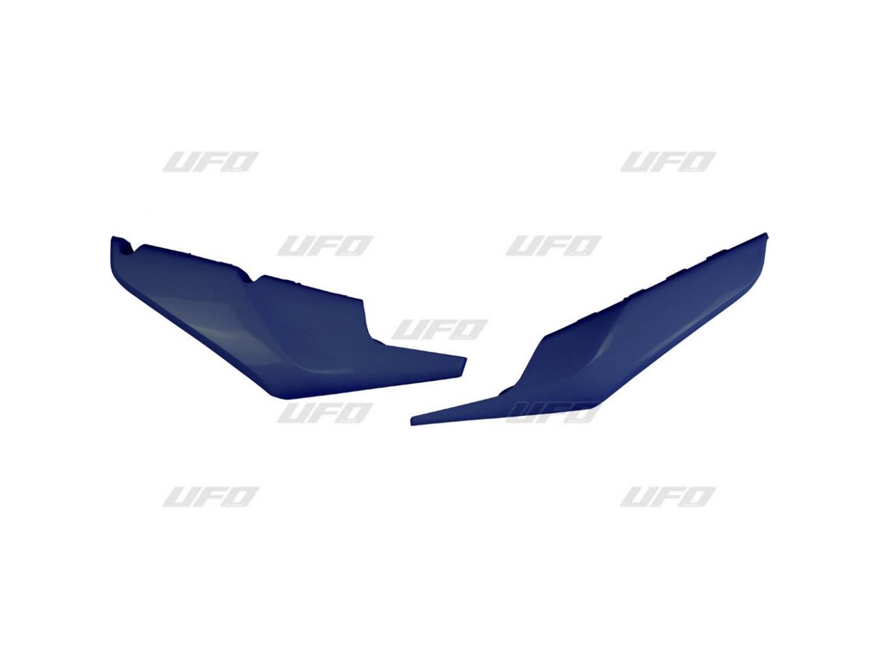 Plaques latérales inférieure marque UFO bleu Husqvarna FC/TC