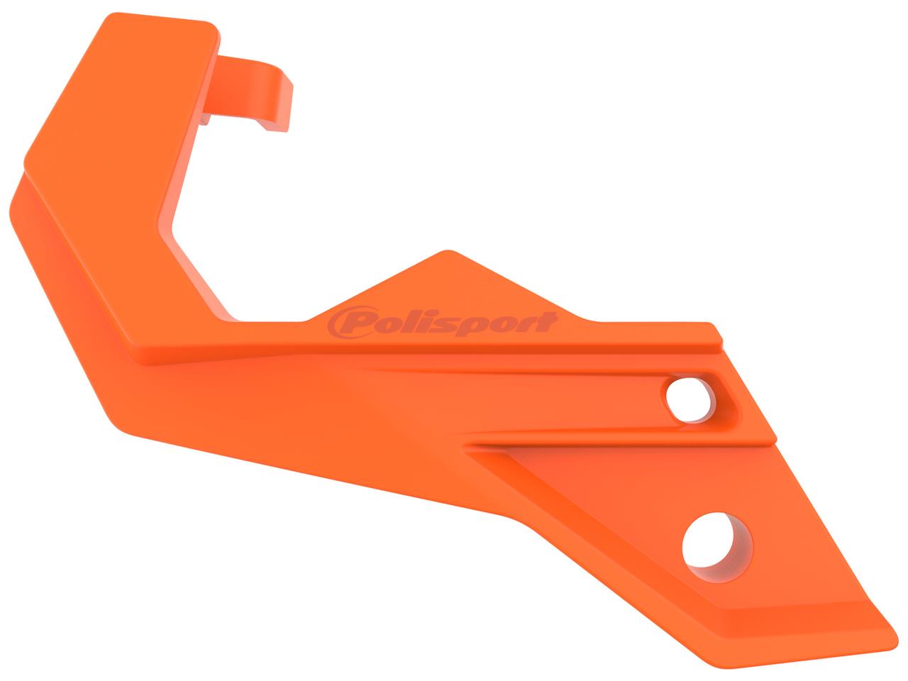 Protections de bas de fourche marque POLISPORT orange KTM/Husqvarna