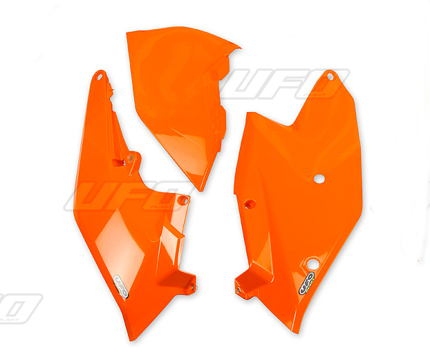 Plaques latérales marque UFO orange