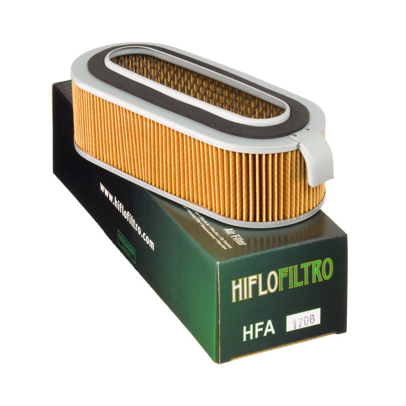 Filtre à air référence : HFA1706 de la marque Hiflofiltro | Compatible Moto HONDA