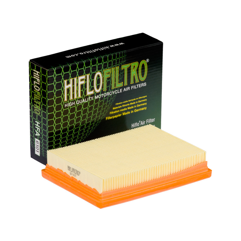 Filtre à air HFA6101 marque Hiflofiltro | Compatible APRILIA, MOTO GUZZI