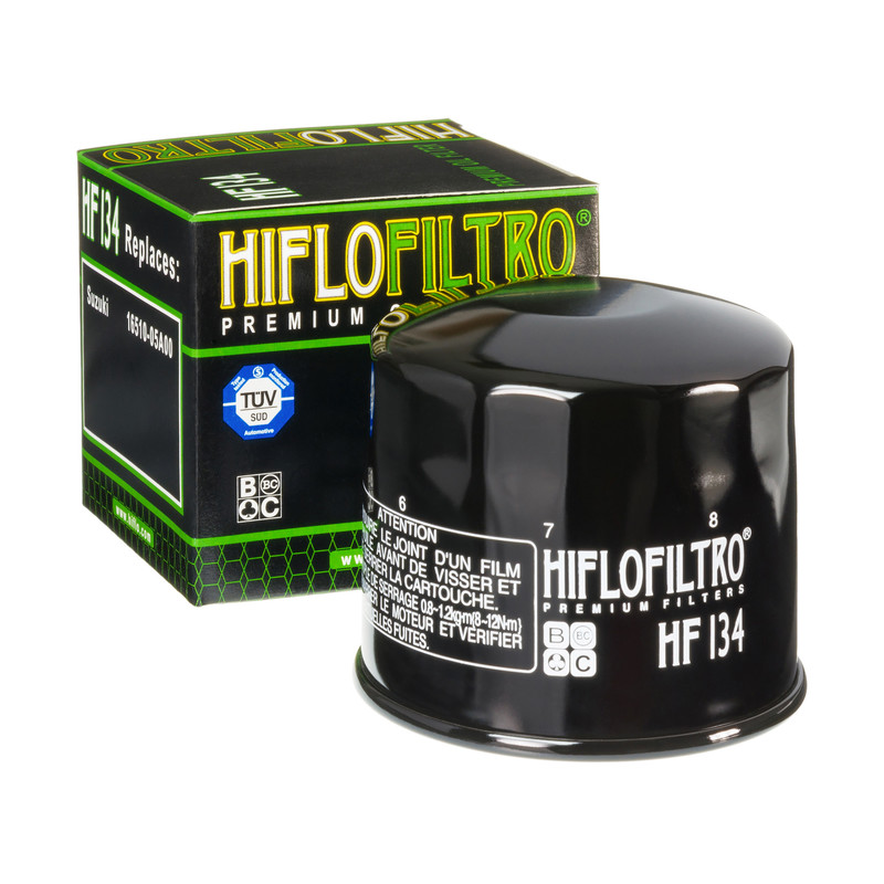 Filtre à huile HF134 Hiflofiltro | CAVALCADE GV 1400, GSX R 750, GV MADURA 1200, INTRUDER VS GL 750