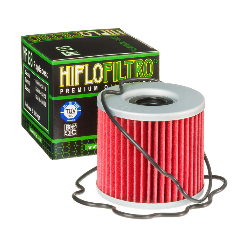Filtre à huile HF133 de la marque Hiflofiltro | Compatible Moto SUZUKI
