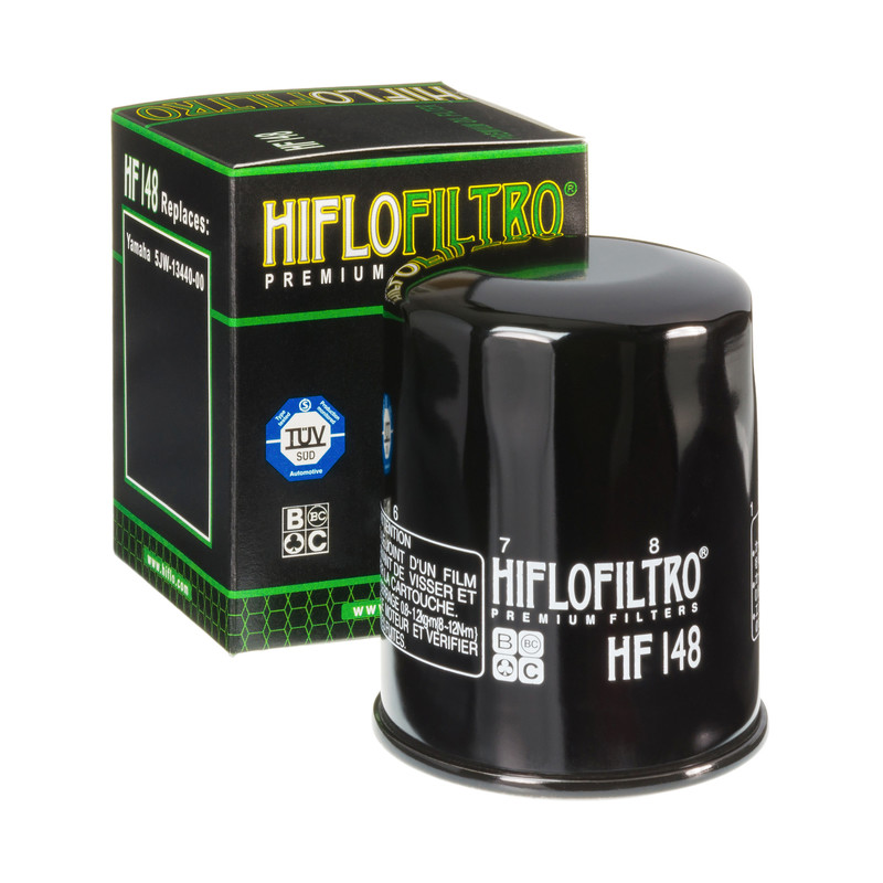 Filtre à huile HF148 marque Hiflofiltro | Compatible Quad, Moto YAMAHA, TGB
