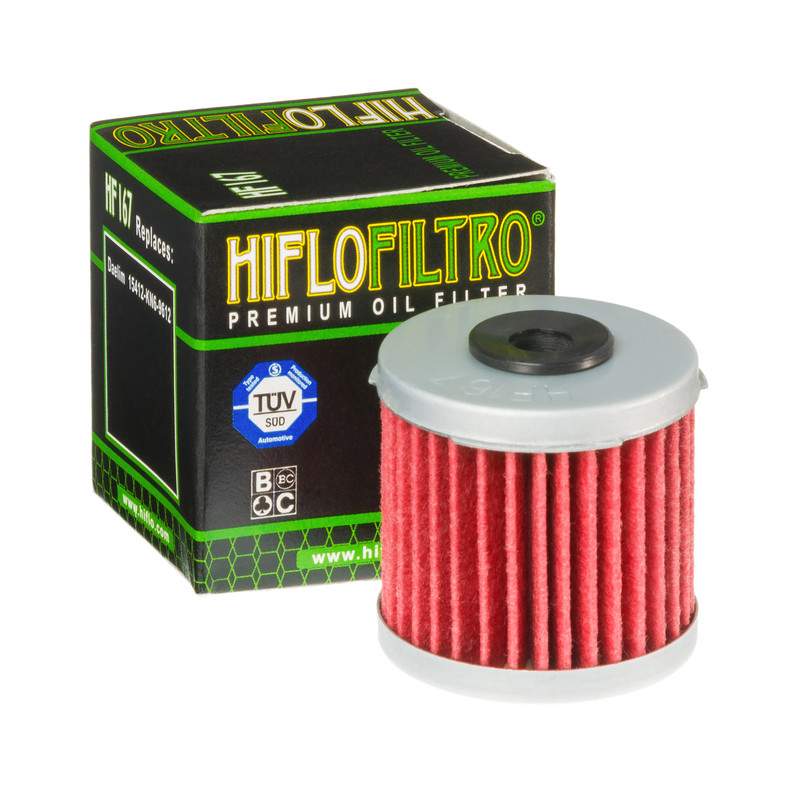 Filtre à huile HF167 marque Hiflofiltro | Moto, Maxiscooter DAELIM, LML