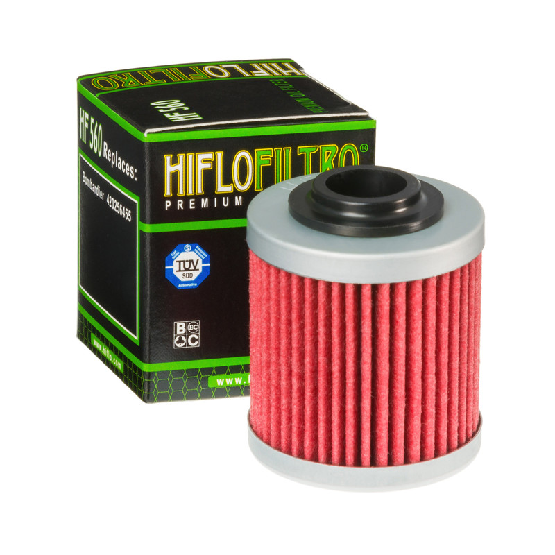 Filtre à huile HF560 de la marque Hiflofiltro | Compatible Quad CAN-AM