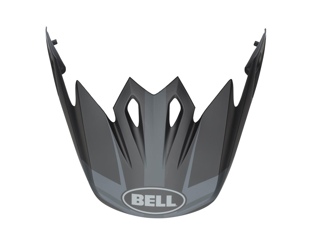 Visière marque Bell Mx 9 Barricade rouge