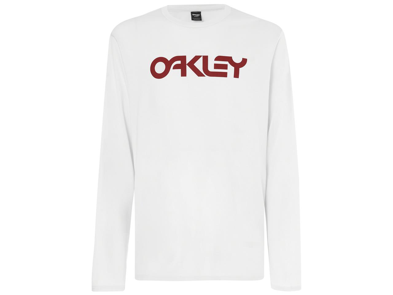 T-Shirt marque Oakley Mark II manche longue couleur blanc
