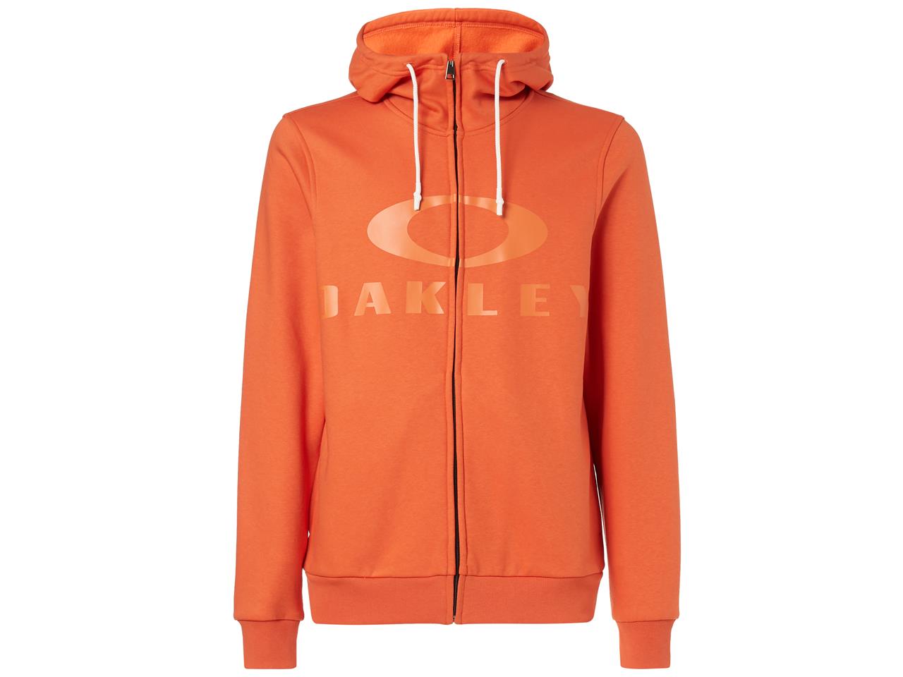 Hoodie marque Oakley Bark FZ Energy Orange