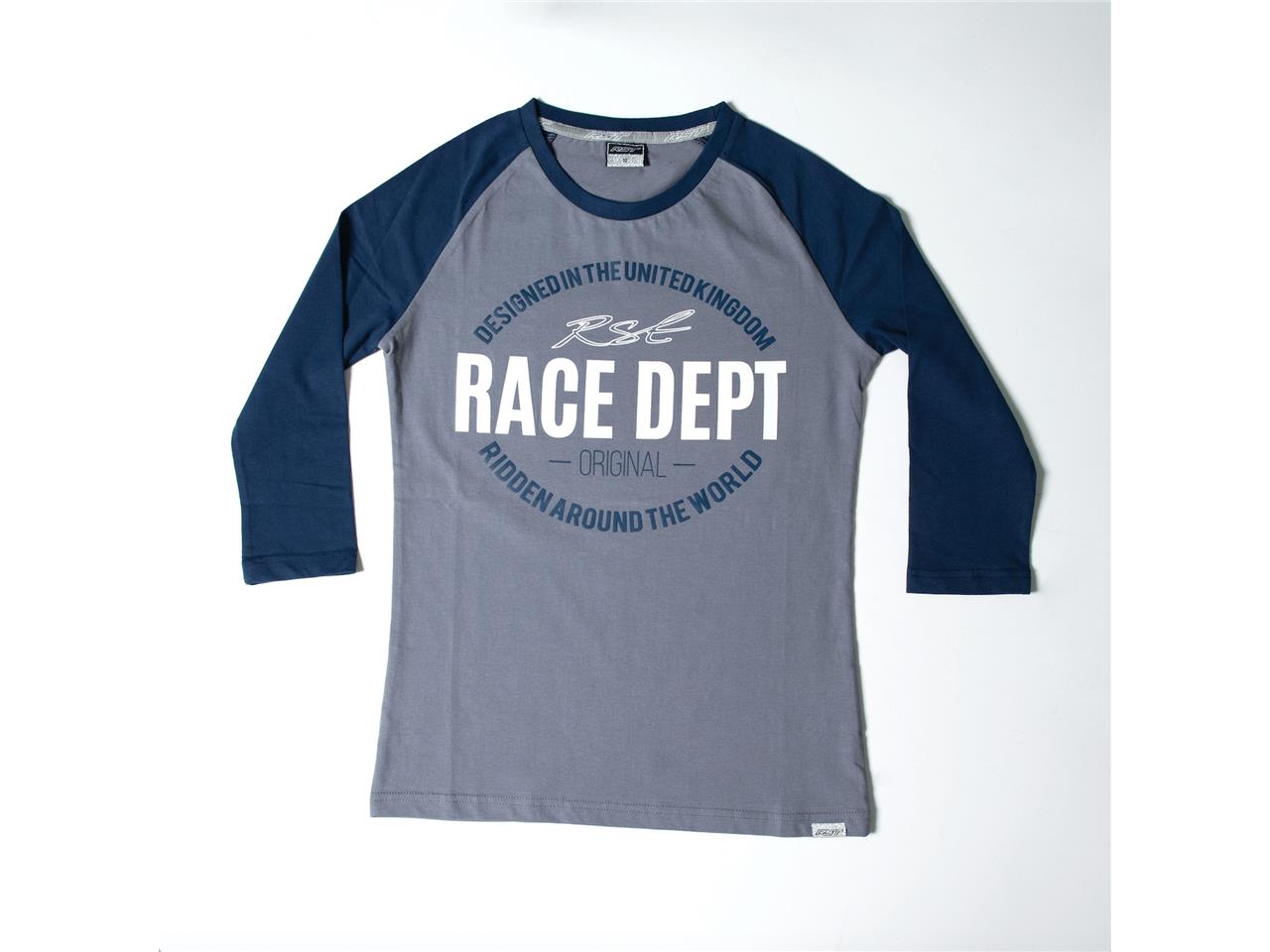 T-shirt marque RST Original 1988 gris/bleu femme
