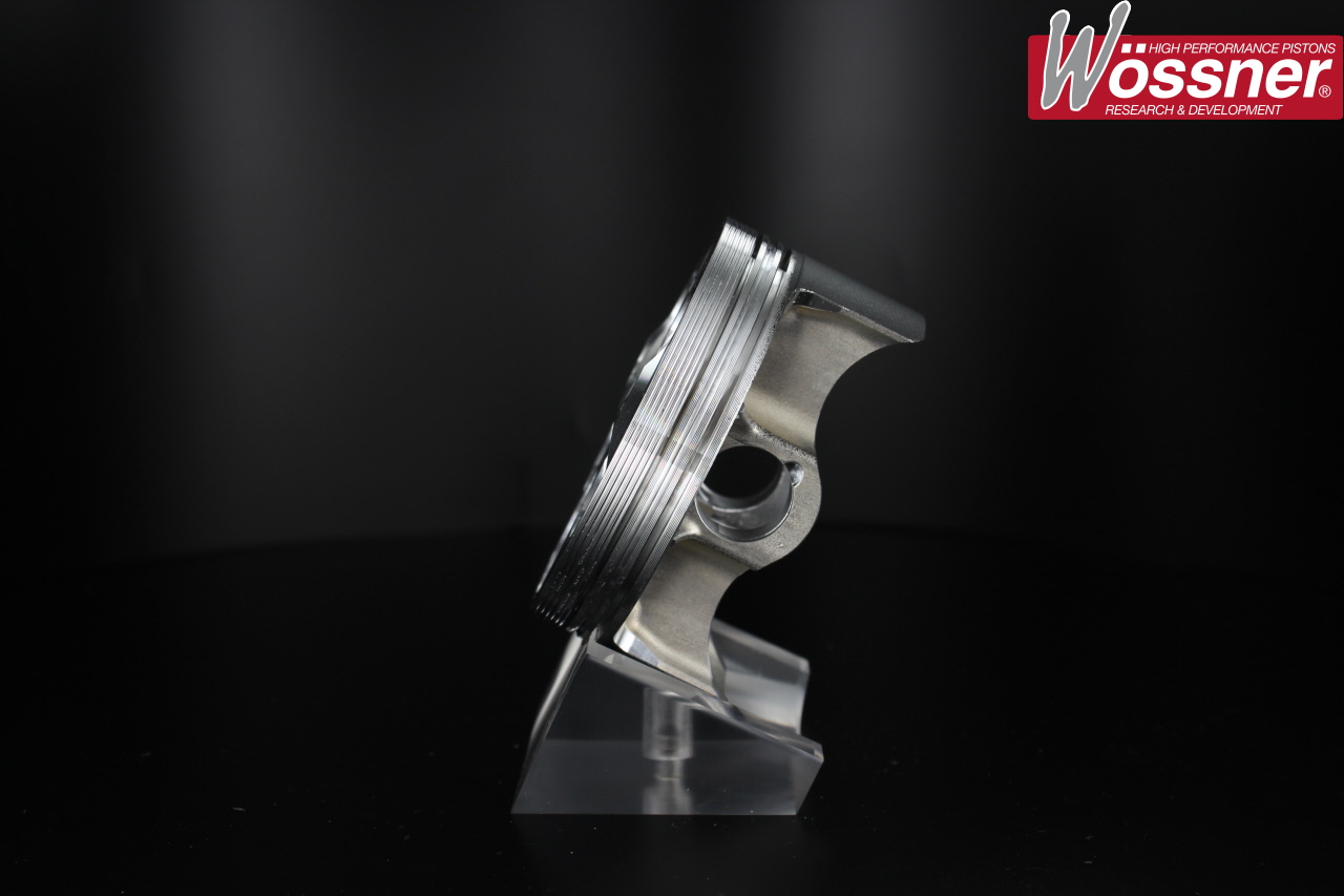 Piston Haute Compression Ø76.97mm Forgé Wossner | Motocross YAMAHA YZ 250