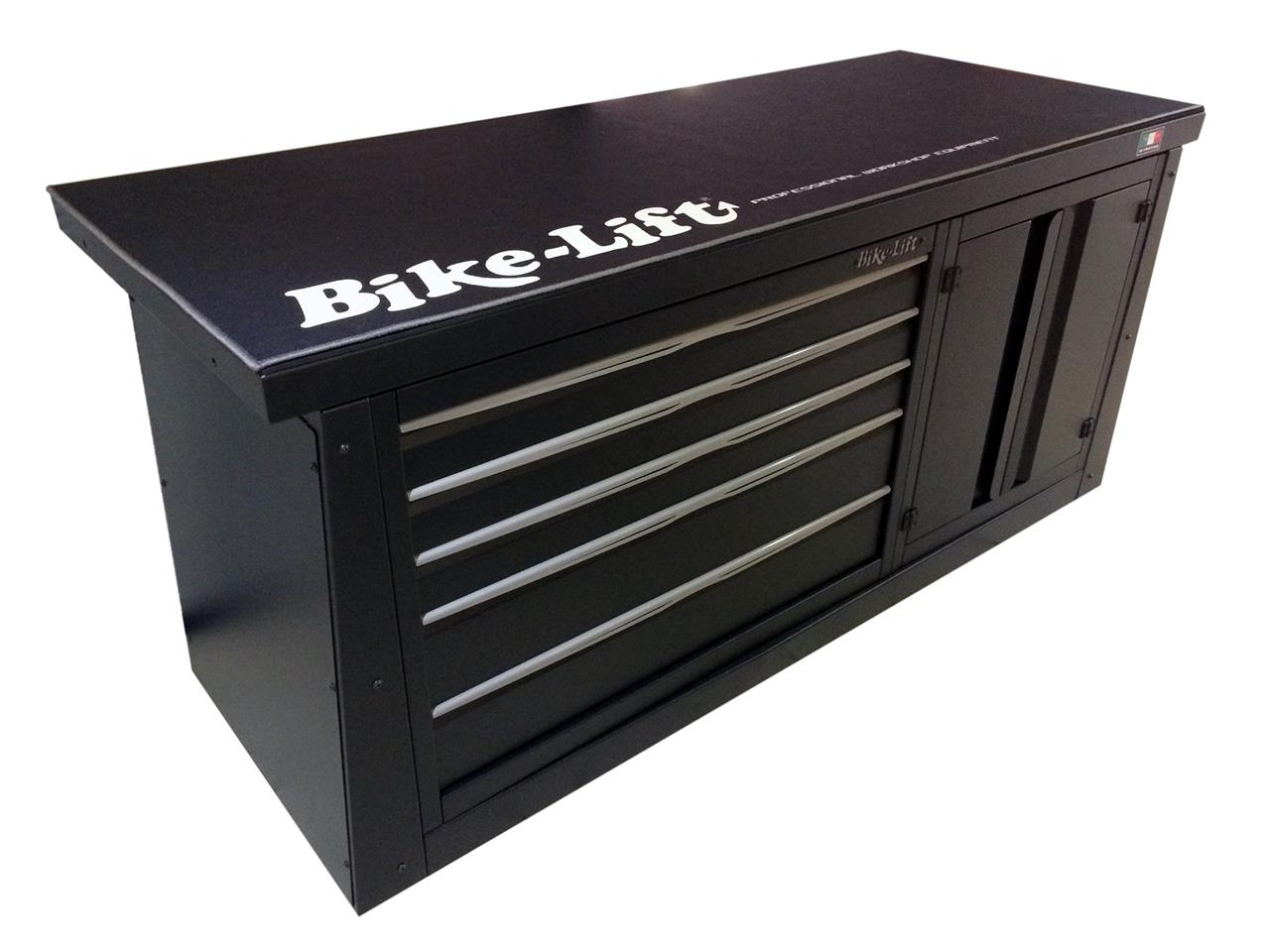 Meuble 2m marque Bike Lift 5 tiroirs/armoire