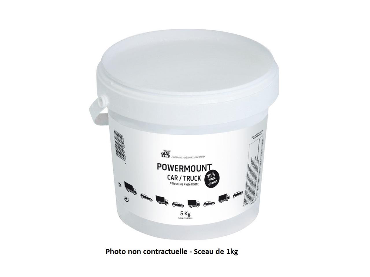 Crème de montage pneu Rema Tip Top Powermount transparente 1kg