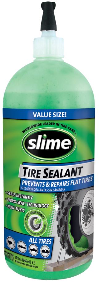Liquide anti-fuite Slime 950Ml pour pneu tubeless