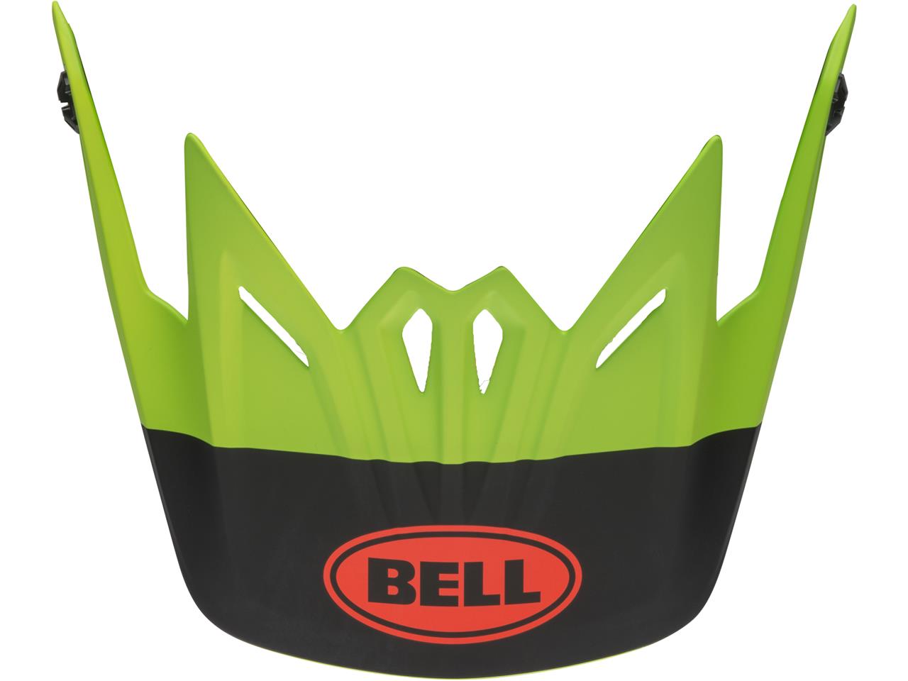 Visière vert/noir/Infrarouge marque Bell Moto-9 Youth Glory