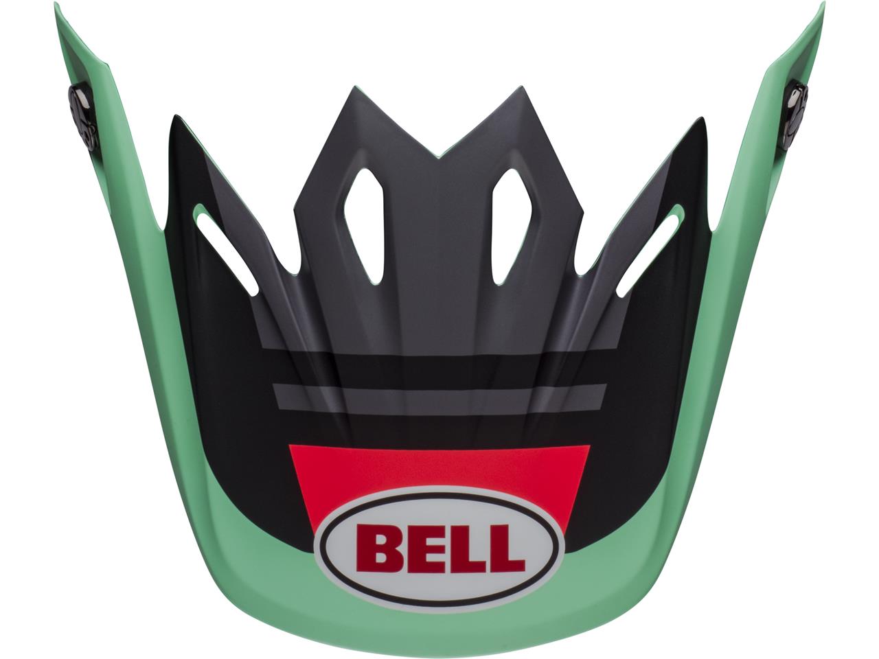 Visière vert/Infrarouge/noir marque Bell Moto-9 MIPS® Prophecy