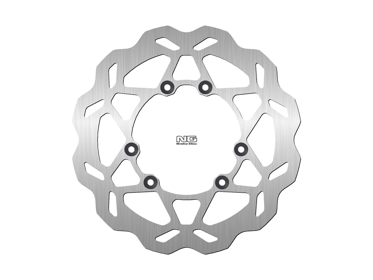 Disque de frein fixe Pétale 013X, dimensions 259,5 x 108 x 4,0, marque NG Brake Disc