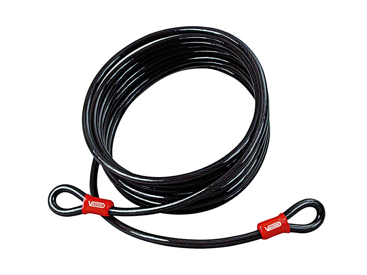 Cable Antivol Vector Maxpro Ø18 9M NOIR