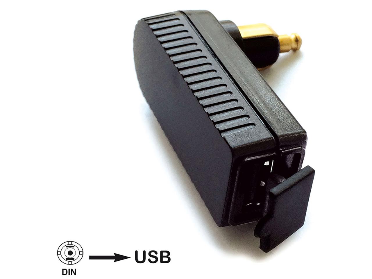 Connecteur DIN-USB marque BAAS USB4 Angle droit