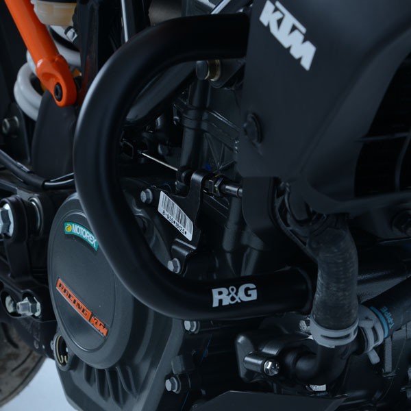 Protections latérales marque R&G RACING orange
