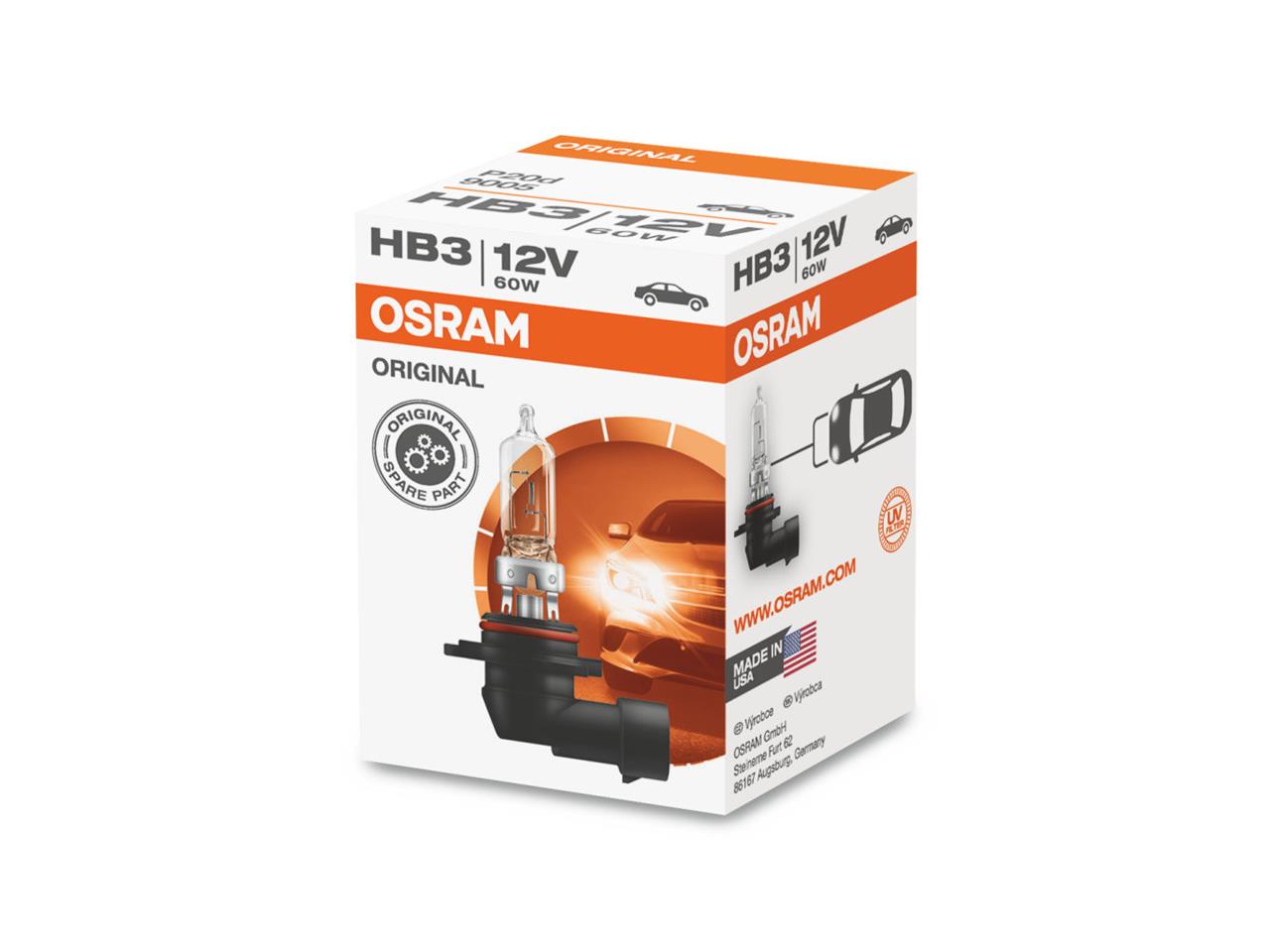 Ampoule marque Osram Original Line HB3 12V/35W