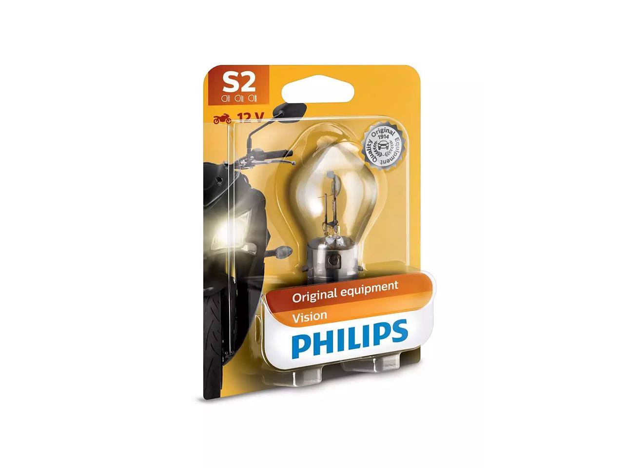 Ampoule marque Philips S2 Vision Moto 12V/35/35W