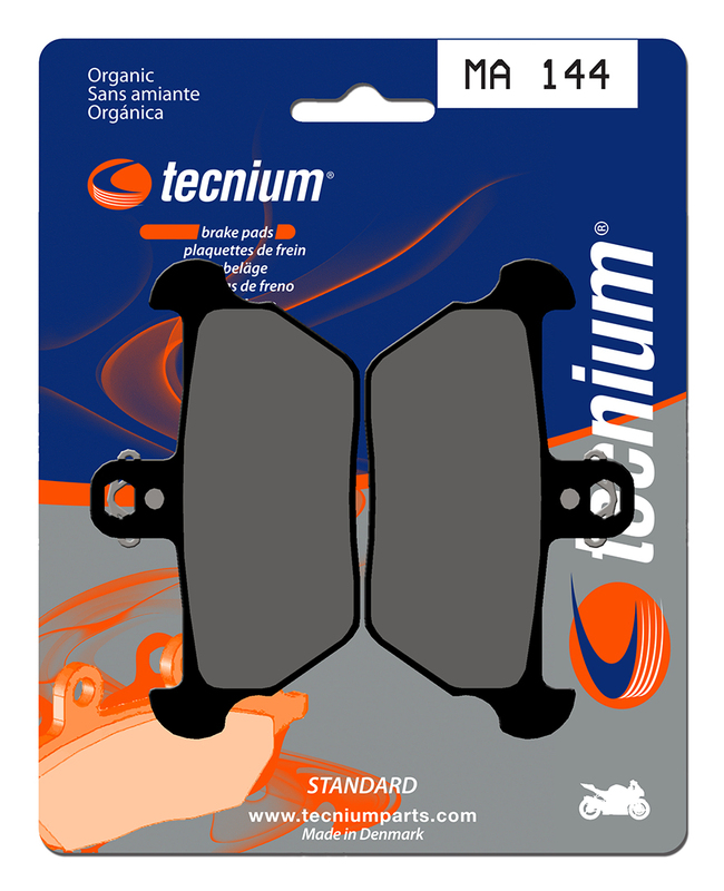 Plaquettes de frein organiques Tecnium : MA393 | WOLF I 4T CR ABS E4 300